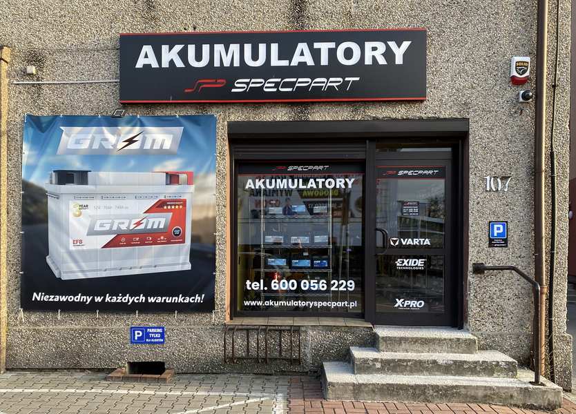 Zdjęcie na okładce dla Akumulatory Specpart - Pogotowie Akumulatorowe